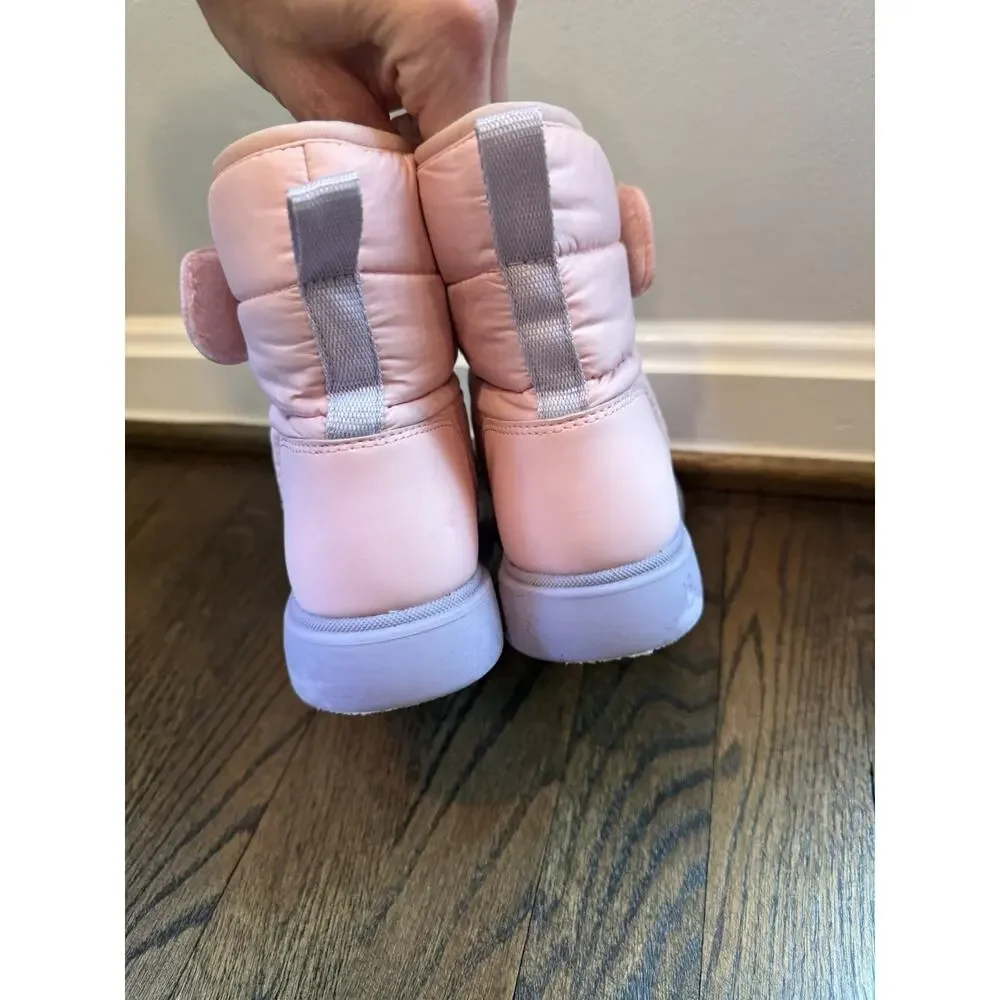 Hunter Kids Comfy Little Girls Insulated Snow Boots Pink Sz 12c NEW With Marks